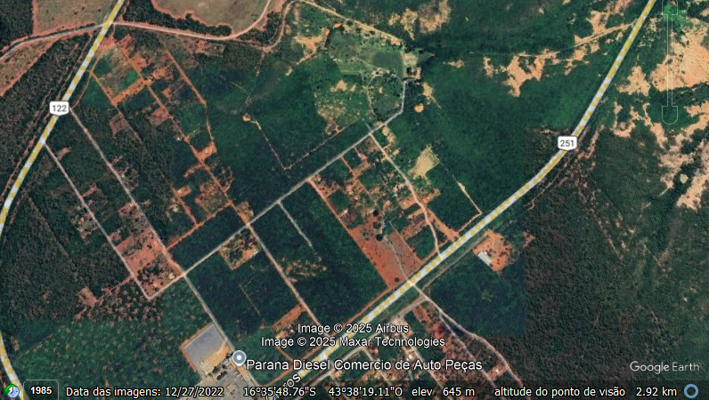 Terreno para Chácara - Francisco Sá - 1000 m²